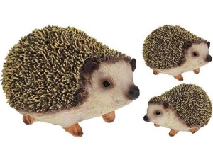 JEŻ figurka ogrodowa. 14 cm.