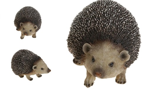 JEŻ figurka ogrodowa. 25 cm. DUŻY