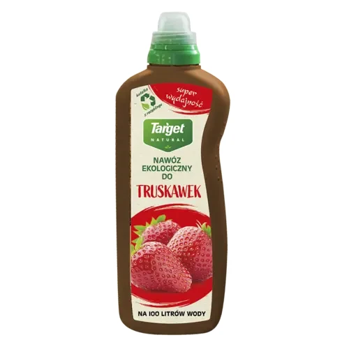 NAWÓZ EKOLOGICZNY DO TRUSKAWEK w płynie. 1 l TARGET.