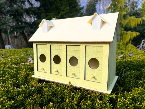 Budka lęgowa domek dla ptaków "KOLONIA" drewniany