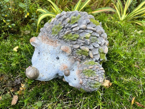 JEŻ rodzinka figurka ogrodowa. 32 cm. XL. 